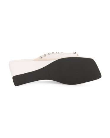 REBECCA MINKOFF Dəri Kəsikli Platforma Sandal