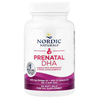 Nordic Naturals Prenatal DHA 90 Softgels