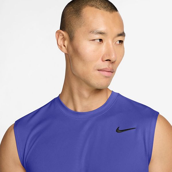 Kişi Nike Dri-FIT Flex Kolsuz Təlim Futbolkası