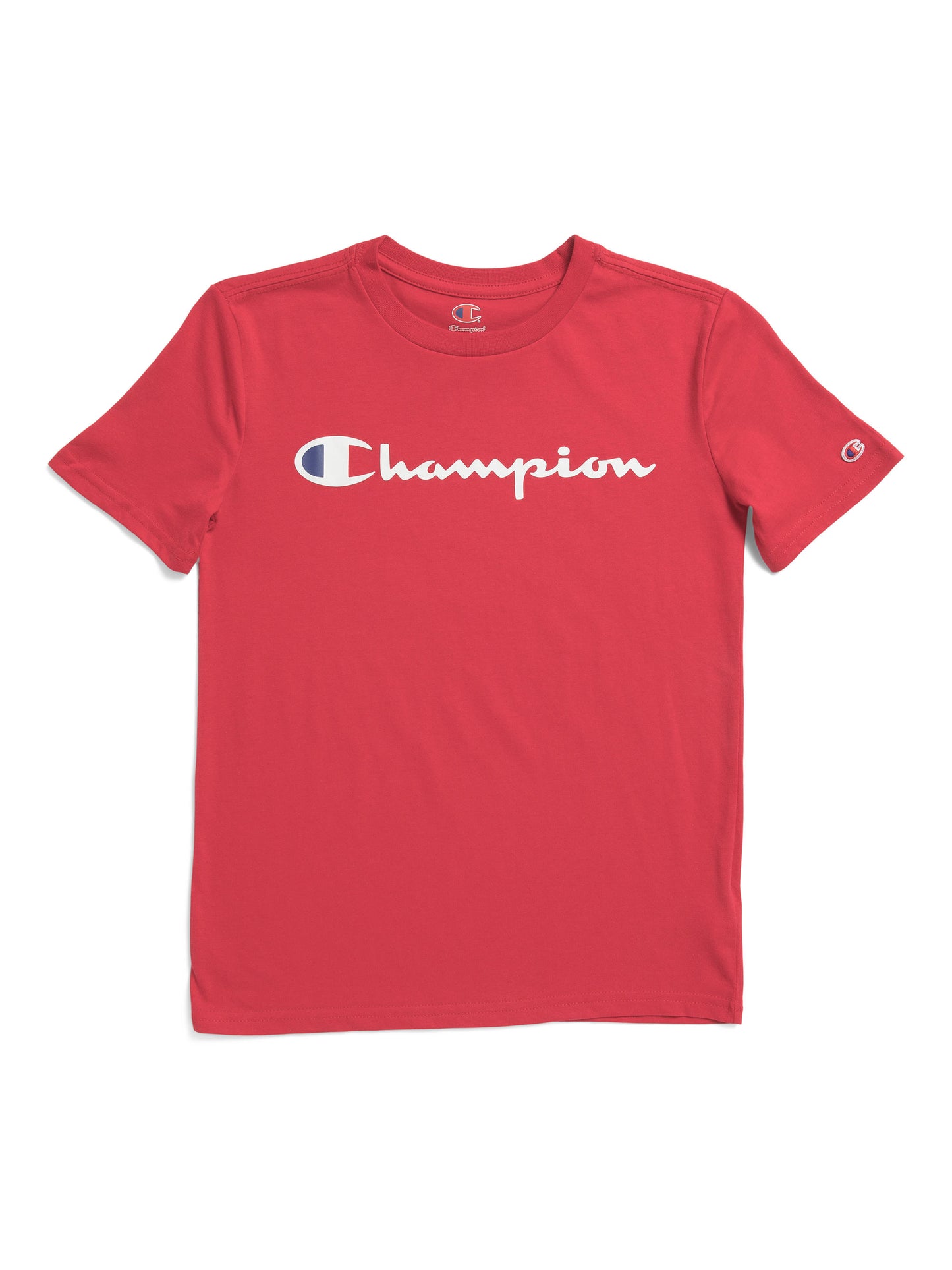 CHAMPION Oğlan Signature Loqo Qısa Kol Tişört