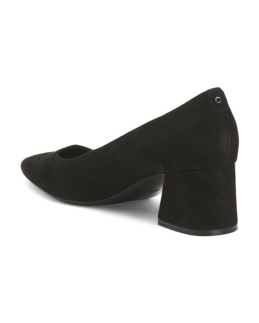 Suede Lennot Topuqlu Ayaqqabı