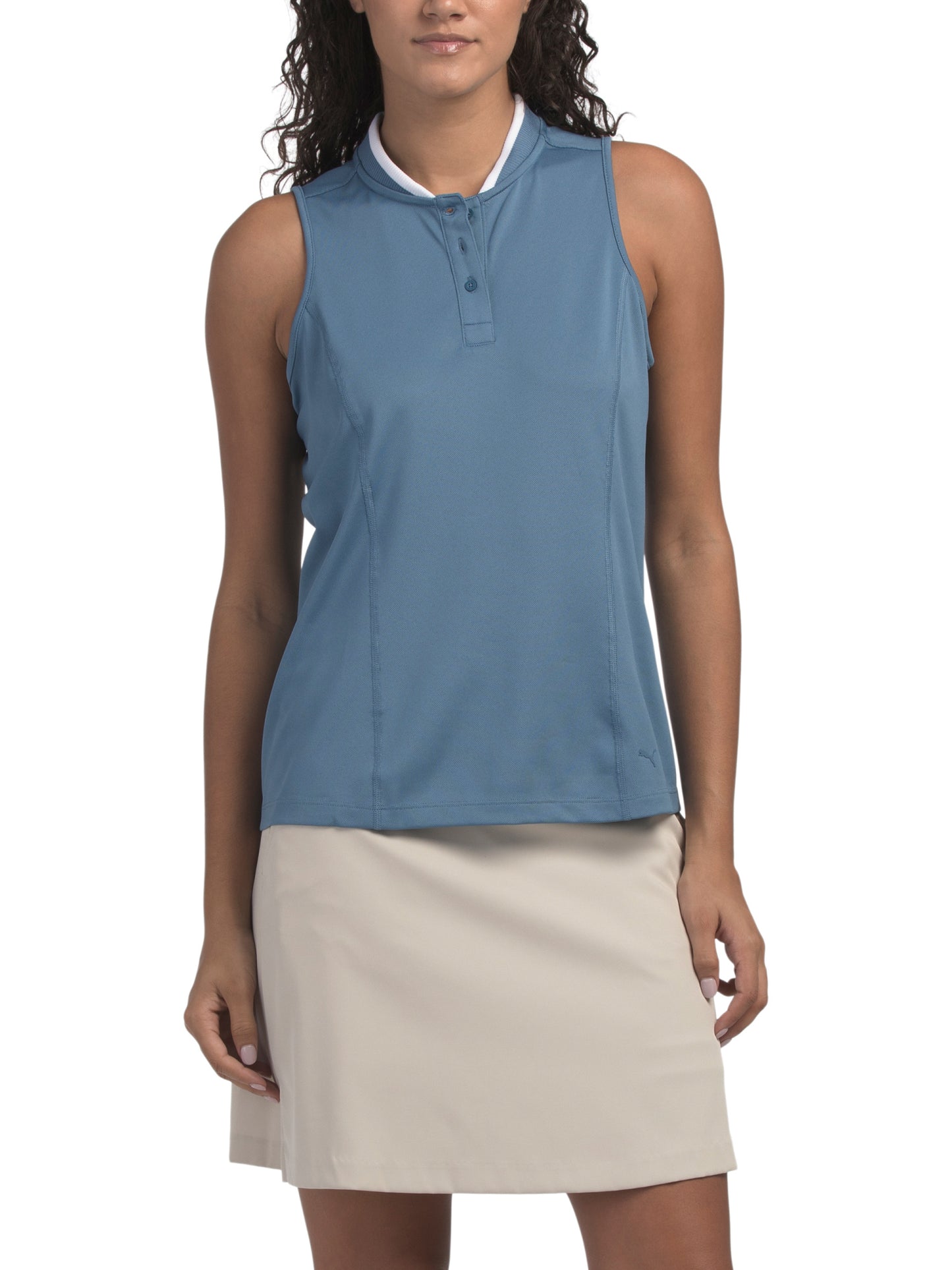 PUMA GOLF Range Kolsuz Piqe Üst