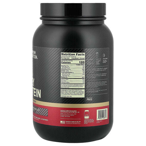 Optimum Nutrition Gold Standard 100 Whey Protein Qoşa Zəngin Şokolad 1.98 Lb 899 Q YoxYox