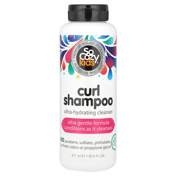 Socozy Kids Curl Shampoo Ultra Hidratlaşdırıcı Təmizləyici 10.5 Fl Oz 311 ml