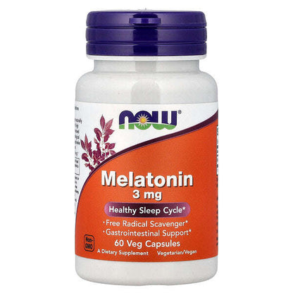 Now Foods Melatonin 3 Mg 60 Bitki Kapsulu YoxYox