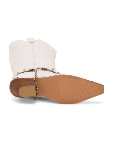 MATISSE Leather Brazen Western Çəkmələri