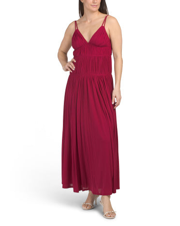 REBECCA TAYLOR Büzüştürülmüş Mesh Maxi Geyim