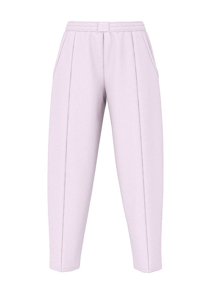 PINK Campus Fleece™ Dikiş Detaylı Barrel Şalvar
