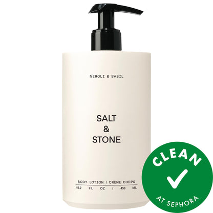 Salt & Stone Neroli & Basil Niacinamide ilə Hidratlaşdırıcı Bədən Losyonu