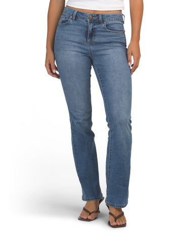 D. JEANS NEW YORK Yüksək Bel Bootcut Şalvar