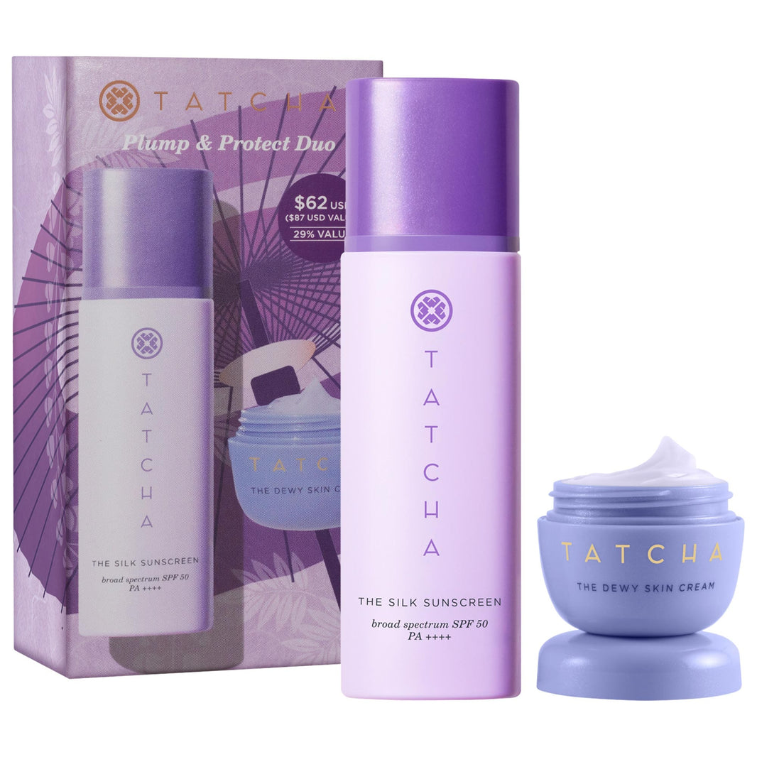 Tatcha Plump + Protect SPF 50 Hidrasyon + Günəş Kremi Duosu