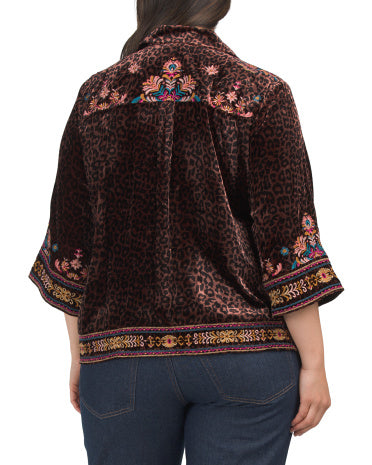 Böyük Ölçü Kimono Qolu Köynəyi