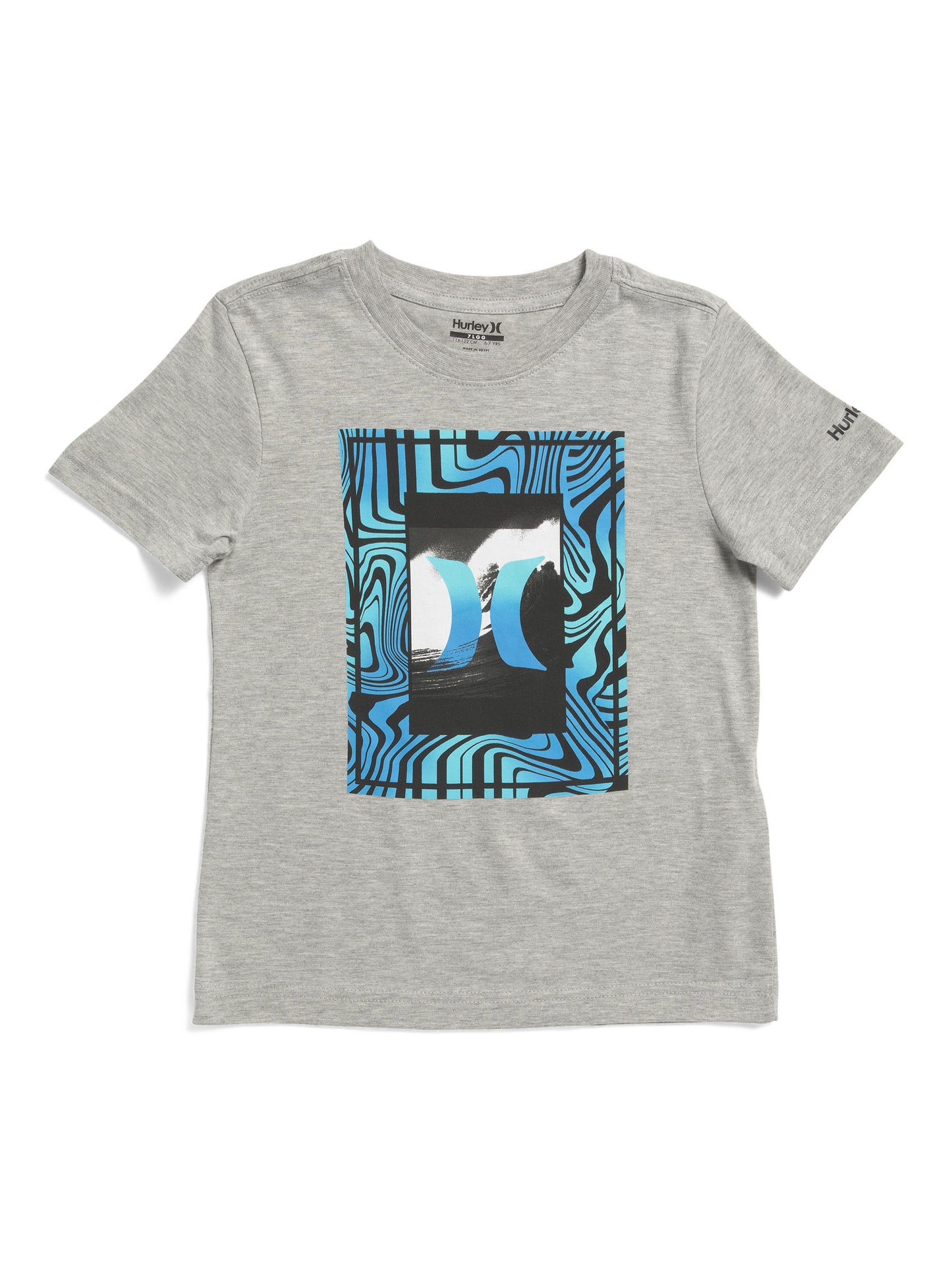 HURLEY Düzbucaqlı Qısa Tərəfli Köynək
