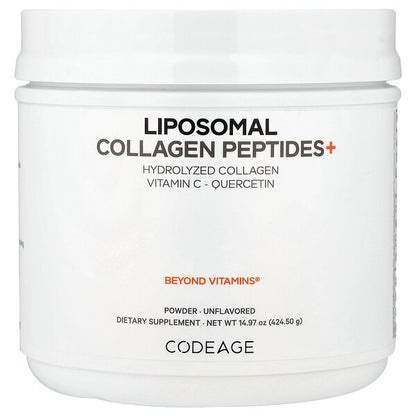 Codeage Liposomal Collagen Peptides Tozu Aromatik 424,5 G