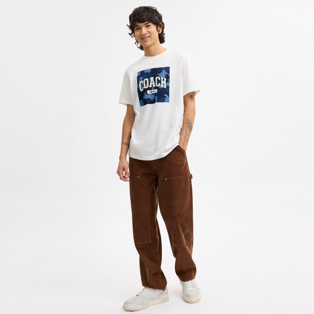 Coach Camo Square Klassik T-Shirt