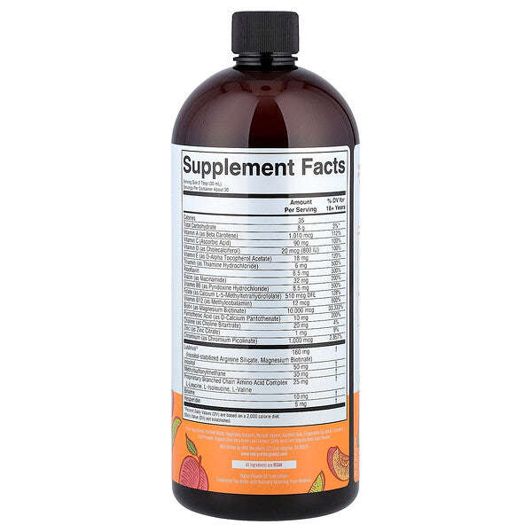 Maryruth S Sıvı Səhər Multivitamini Saç Böyüməsi Şaftalı Mango 30 Fl Oz 887 Ml YoxYox