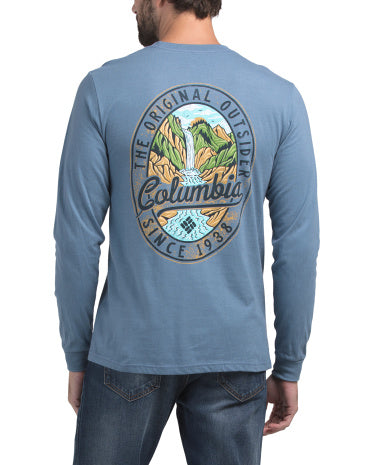 COLUMBIA Sunset And Angler Tee