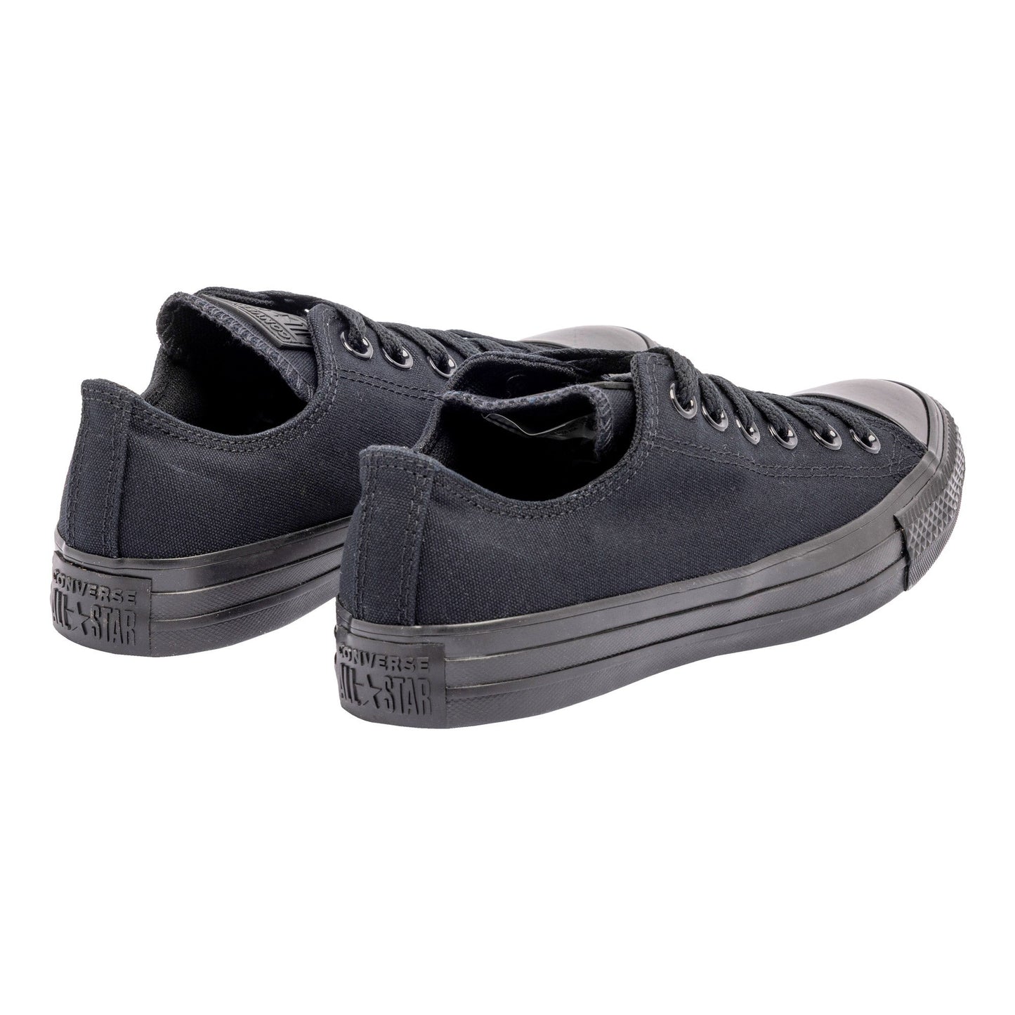 Converse Chuck Taylor Aşağı Top Krossovka, Qara, Kişi 5/Qadın 7