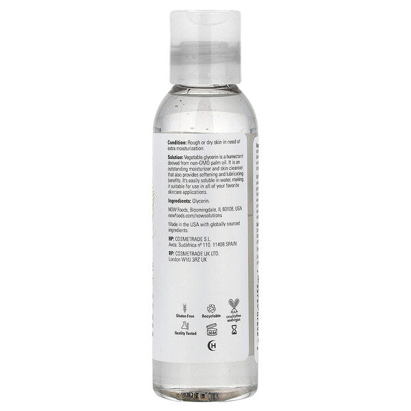 Now Foods Bitki Gliserini 4 Fl Oz 118 Ml