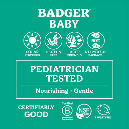 Badger Baby Mineral Günəş Kremi SPF 40 Babiş Nərgizi 87 ml