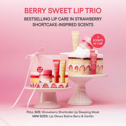 LANEIGE Giləmeyvə Şirin Dodaq Balsam Minis Trio Dəsti