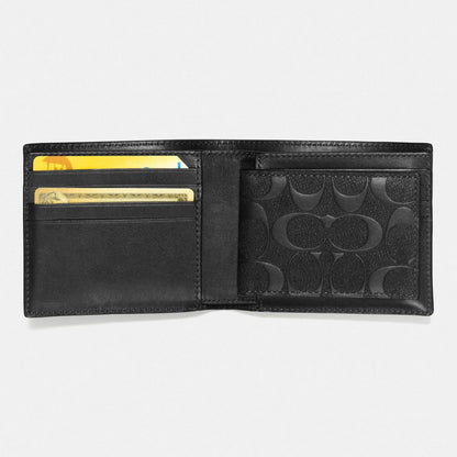 Coach 3-In-1 Cüzdan Signature Dəri