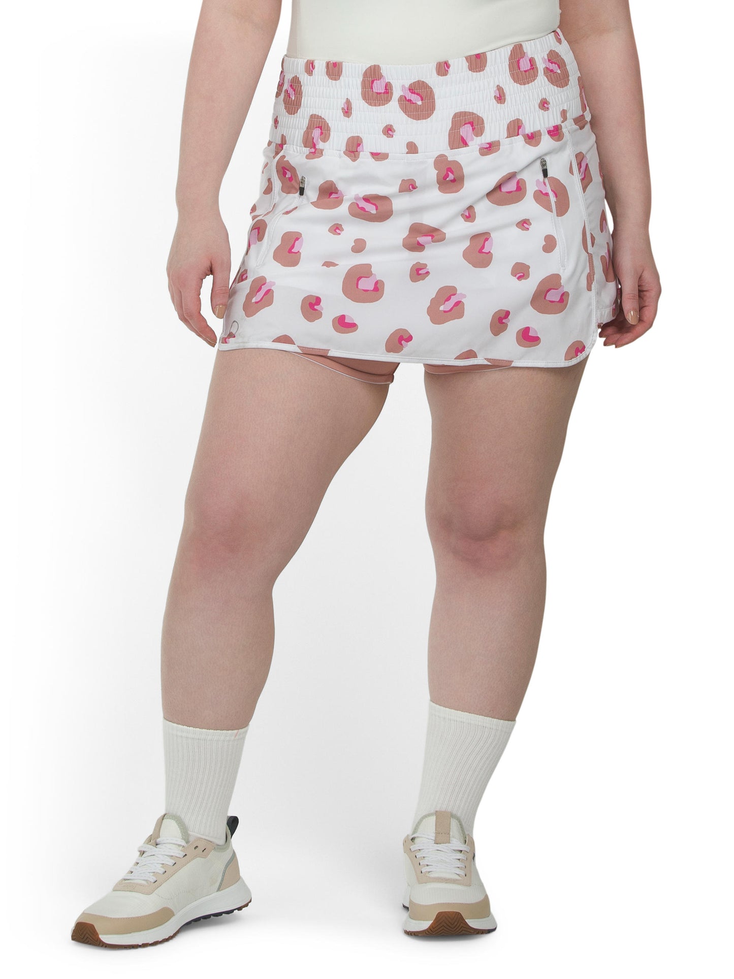 THE BUBBLE Fairway Heyvan Naxışlı Skort