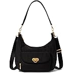 Baggallini Coastal Flip Lock Half Moon Çanta
