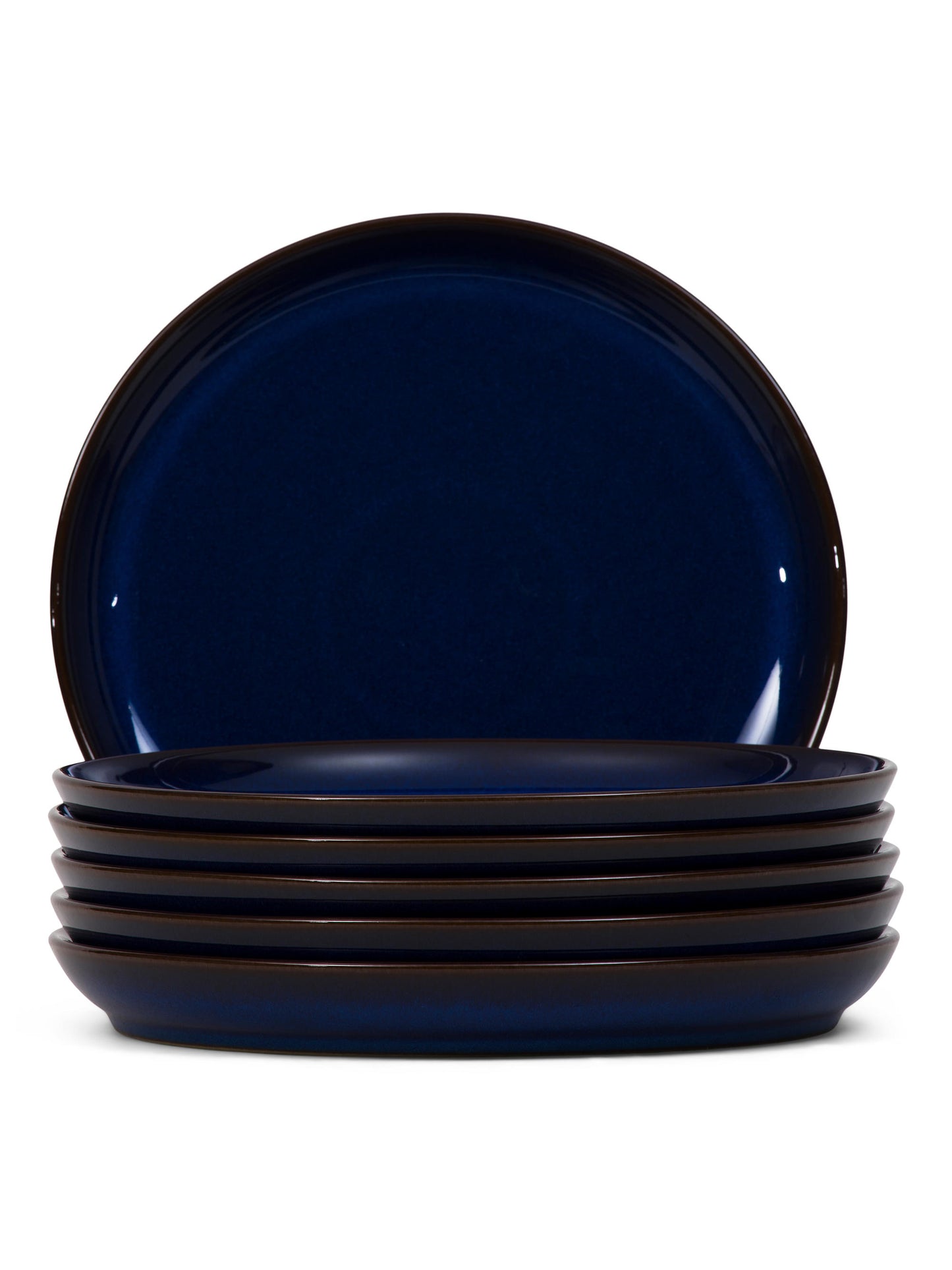DENBY 6 Adet Koupe Şəklində Yemək Boşqabı Dəsti