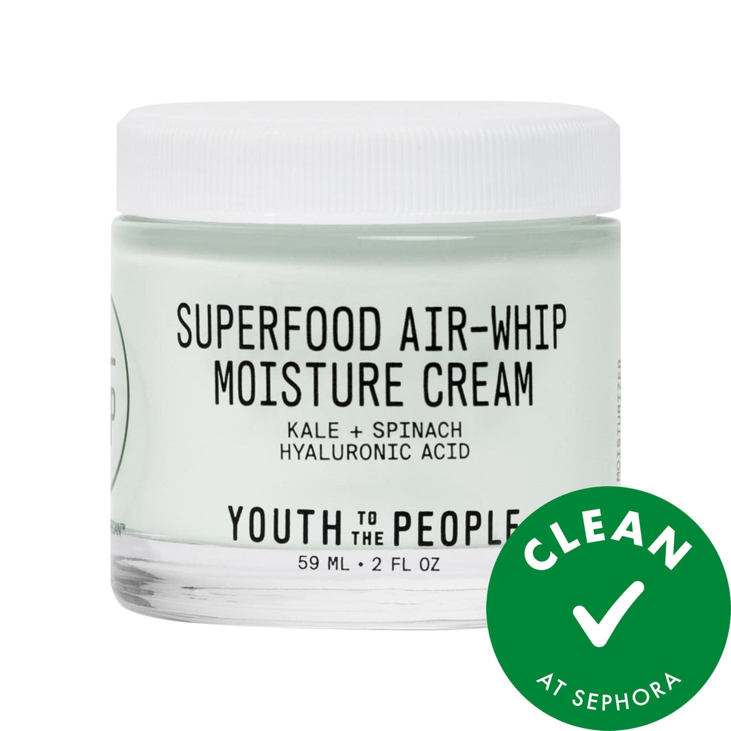Youth To The People Superfood Air-Whip Yüngül Üz Nəmləndirici Kremi Hialuron Turşusu ilə