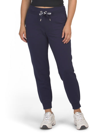 DKNY SPORT Logo Çəkməli Manşetli Joqger