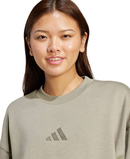 adidas Qadın All SZN Boş Uyğun Polietilen Sweatshirt YoxYox