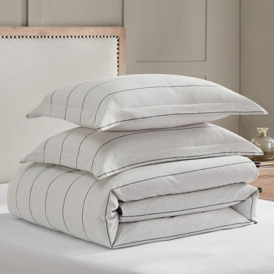 Leo Stripe Qara Kral/Kaliforniya Kral Yorğan Dəsti - Levtex Home