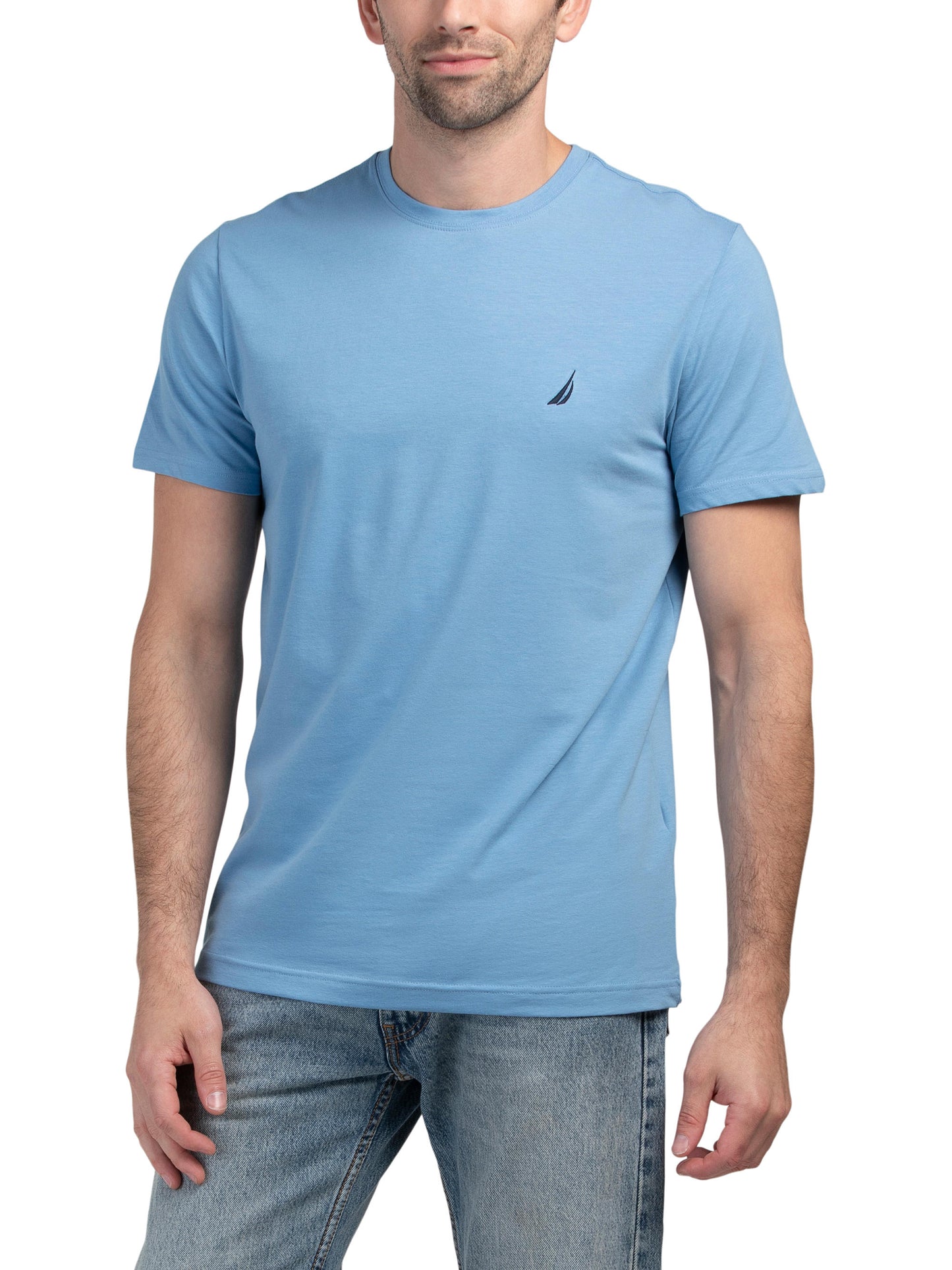 NAUTICA Qısa T袖li Dek Ekipaj Tişörtü