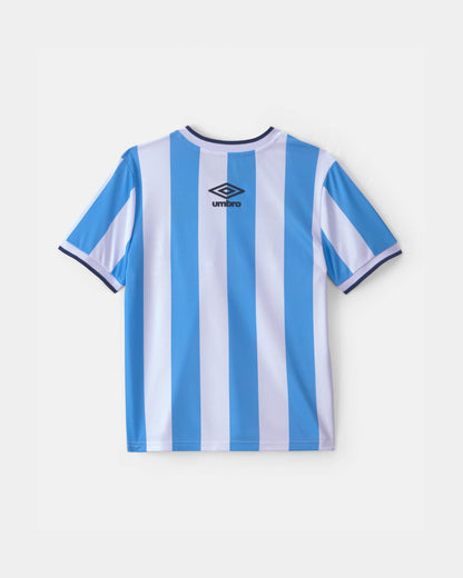 Carter's Qız Umbro Argentina Futbol Forması və Şort Dəsti - Açıq Mavi/Ağ