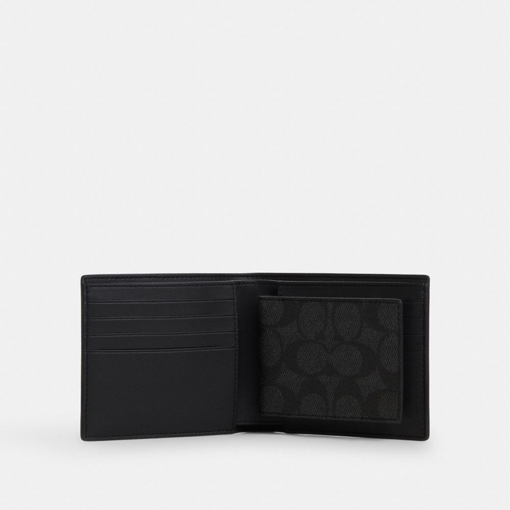 Coach Boxed 3-In-1 Çanta Dəsti Signature Canvas