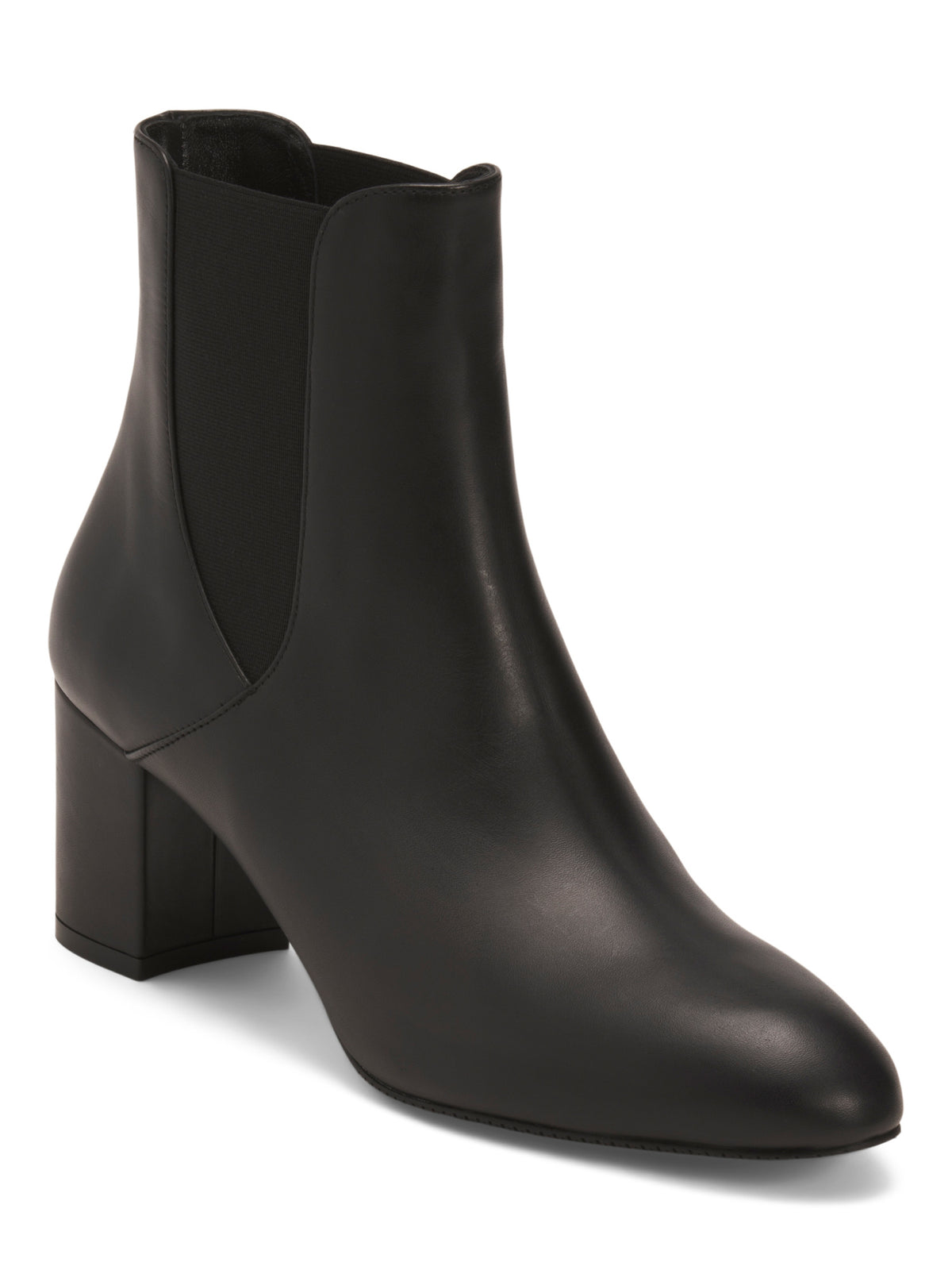 STUART WEITZMAN Made In Spain Leather Yuliana 60 Çəlsi Çəkmələri