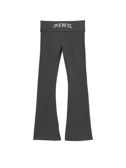 PINK All-Day Cotton™ Qatlanan Ətəkli Leginslər