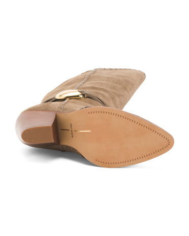 DOLCE VITA Suede Jody Yüksək Şaft Çəkmə