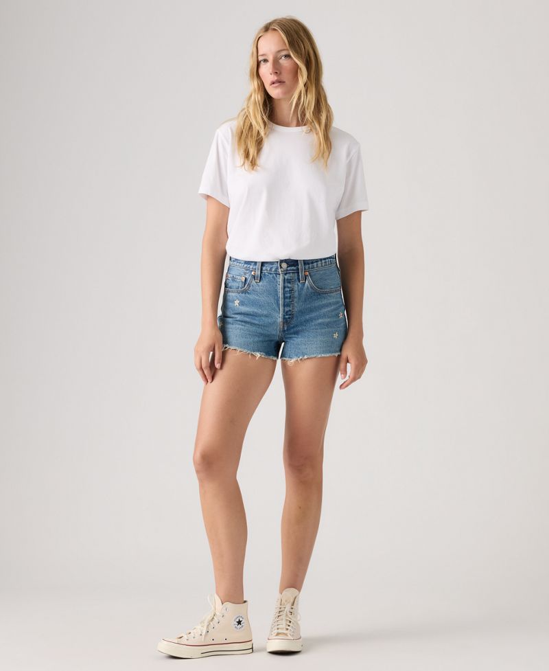 Levi's 501® Original Fit Yüksək Bel Qadın Şortu