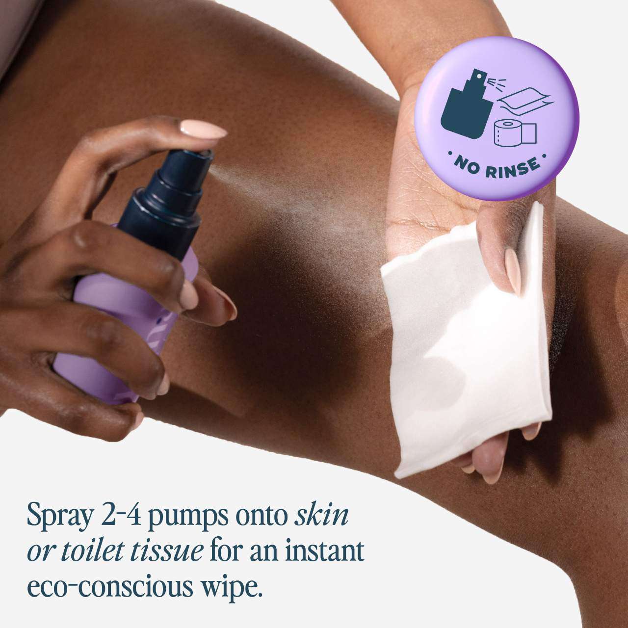 Luna Daily Hər Yerdə İstifadə Üçün Sprey-Silmə Vasitəsi - pH Balansı ilə Prebiotiklər + C və E Vitaminləri YoxYox