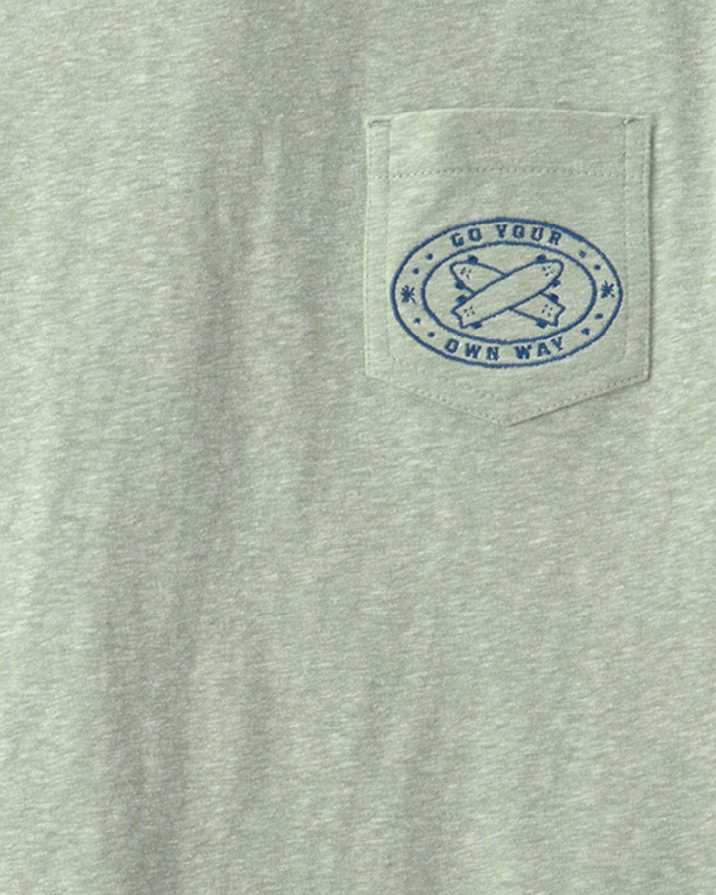 OshKosh B'gosh Oğlan 'Go Your Own Way' Sörf Qrafik Köynəyi - Yaşıl