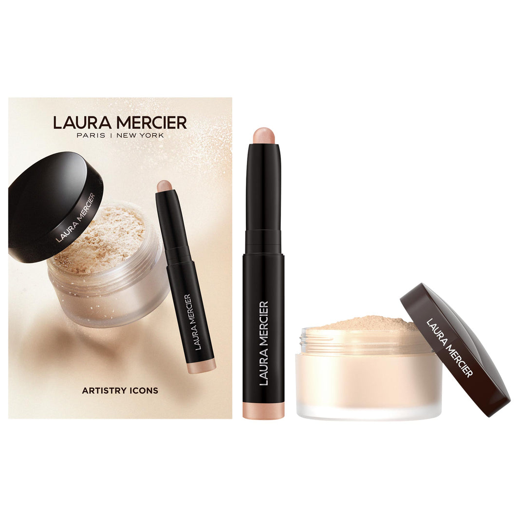 Laura Mercier Mini Artistry Icons Booz və Göz Kölgəsi Dəsti