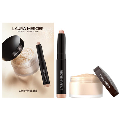 Laura Mercier Mini Artistry Icons Booz və Göz Kölgəsi Dəsti