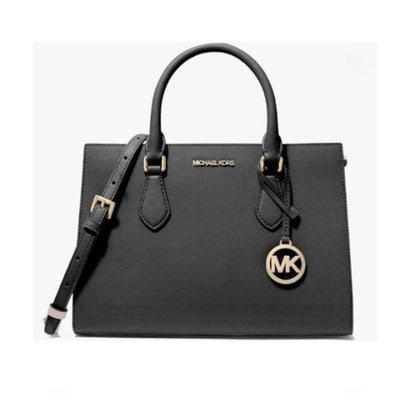 Michael Kors Qadın Sheila Satchel Orta Çanta Qapalı Ağzı Qara YoxYox