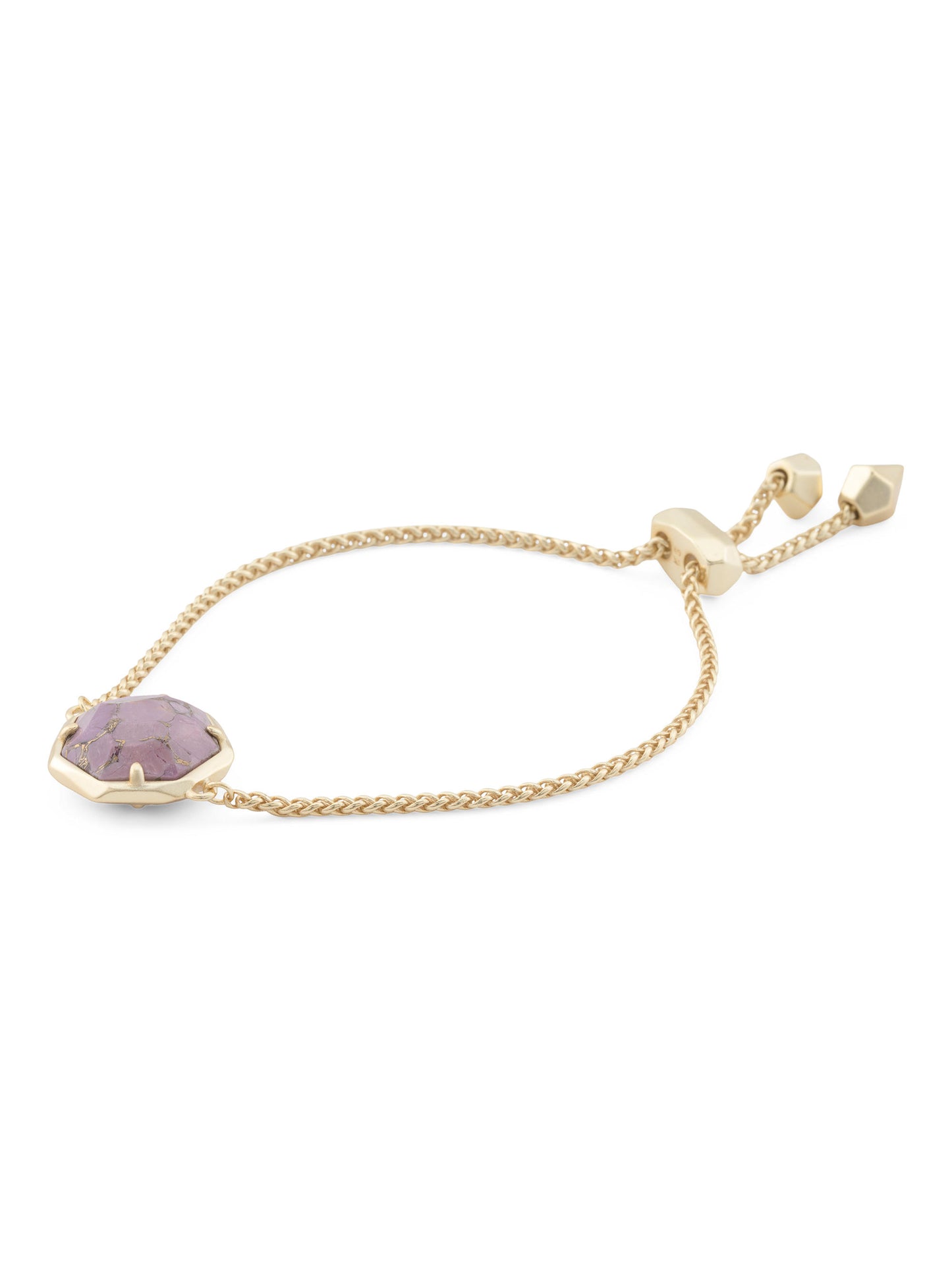 KENDRA SCOTT Gold Cynthia Lilac Magnesite Zəncirlı Bilək Əmələsi