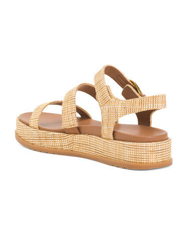 27 EDIT NATURALIZER Zizi Platformalı Sandal