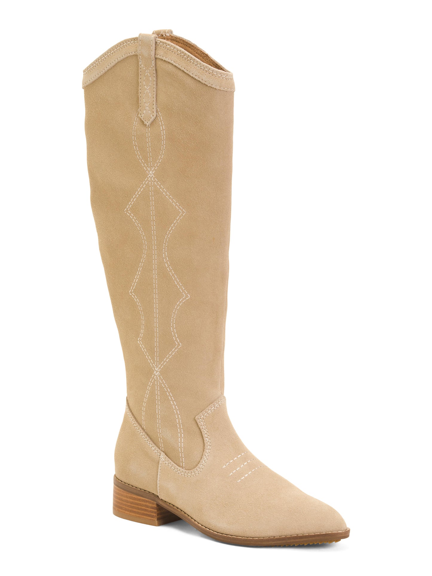 KELSI DAGGER Suede Benson Qədim Batı Çəkmələri