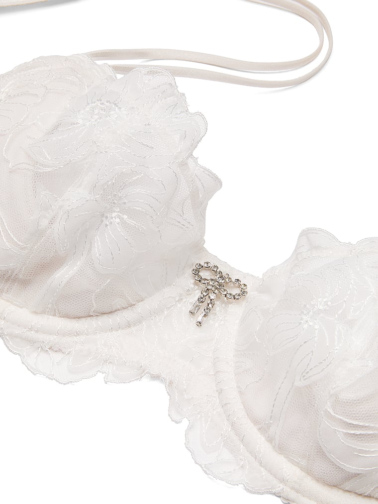 Victoria's Secret Wicked Unlined Frou Frou Işlemeli Balkonyet Büstiyer