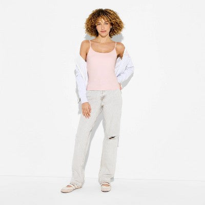 Wild Fable ButterBliss Braless Cami Qadın Çəhrayı XXS